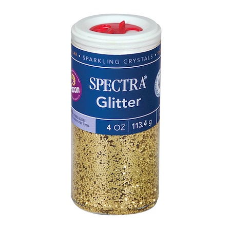 Spectra Glitter, Gold, 4 oz. Jars, PK6 P0091680